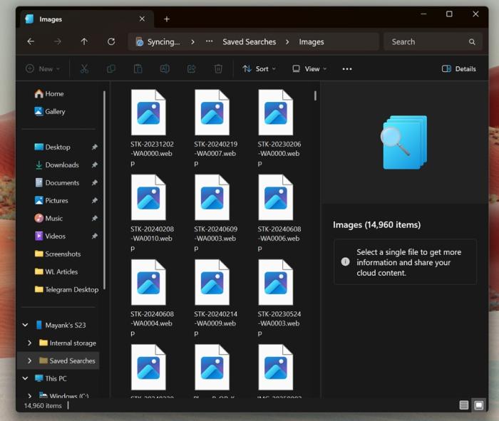 微軟希望你使用 Windows 11 文件資源管理器查看安卓手機(jī)照片，...